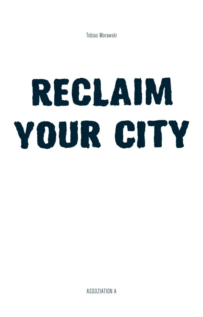Reclaim Your City Cover
