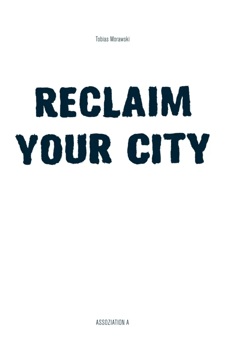 Reclaim Your City Cover